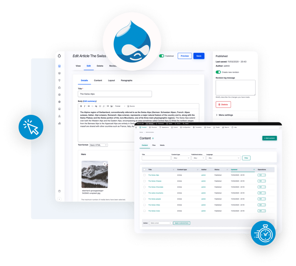 Un hébergement Drupal qui ravira vos ambitions